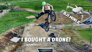 EPIC MTB DRONE FOOTAGE!! - I BOUGHT MY FIRST...