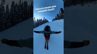 Unicorn mount Your Insta360 OneX2