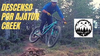 MTB ENDURO on board en AJATON CREEK
