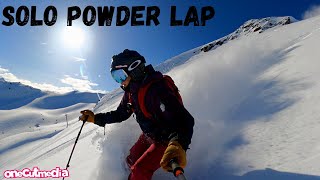 Epic solo powder lap - Whistler Bowl and Shale...