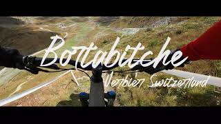 Verbier Bikepark - Bortabitche trail - POV 4K...