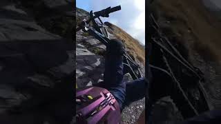 Not the best place to crash! #shorts