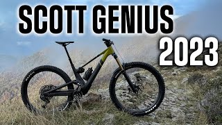 Scott Genius 2023: dov'è finito l'ammortizzatore?