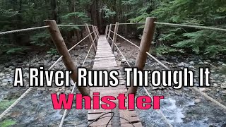 RIDING A RIVER RUNS THROUGH IT TRAIL FOR THE...