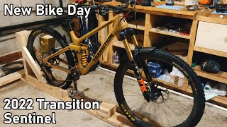 New Bike Day - 2022 Transition Sentinel
