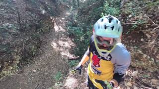 Conero MTB - Il Tossico con lezione di drop by...