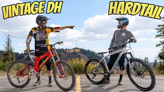 1998 DH Bike Vs Modern Hardtail - 25 Years Of...