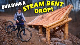 Bending Wood To Build Twisted Bike Jump...