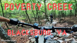 Riding Poverty Creek Trail System in...