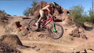 With the boys at papago jumps 