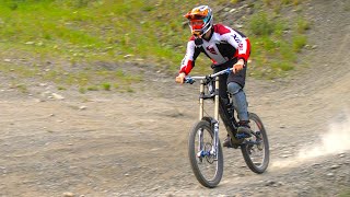 DESTROYING DH Trails with 300mm of Travel!