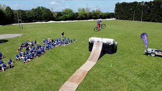OPENING AN EPIC SCHOOL PUMP TRACK!! - LOCHIEL...