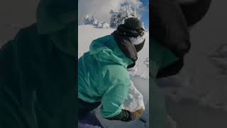 Column Test to check avalanche conditions  #shorts