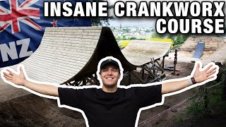 RIDING THE NEW INSANE CRANKWORX COURSE IN NEW...