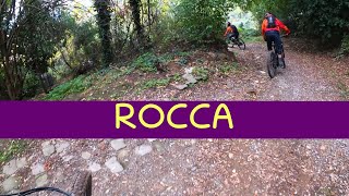 MTB Monte Javello 12.11.2022 sentiero ROCCA