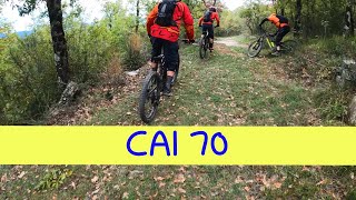 MTB Monte Javello 12.11.2022 senitero CAI 70