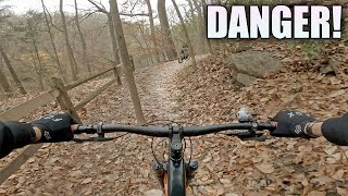 Autumn MTB Is Dangerous - Wissahickon PA