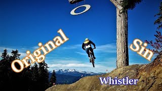 Original Sin Trail in Whistler Bikepark