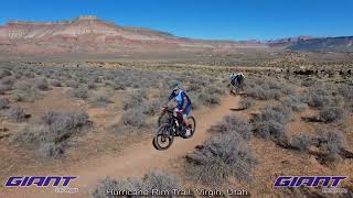 Hurricane Rim Trail, Virgin, Utah - 4K