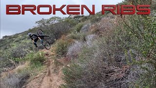 I went OTB & busted my ribs / Secret Trail...