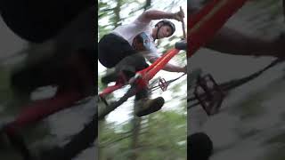 WOODEN HANDLEBARS ON MY MTB #shorts
