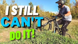 Trying To Jump A Mountain Bike [Over 40]