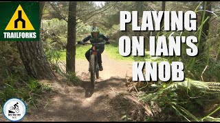 Playing on Ian's Knob. Trail forks series-...
