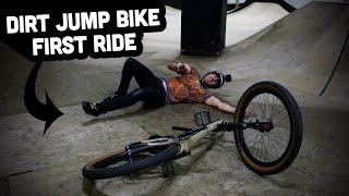 Dirt Jump Bike First Ride, Do Bigger Wheels =...