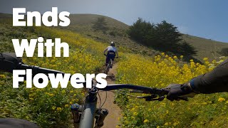 Fly Amanita and Neds DH Trails - Pacifica, CA...