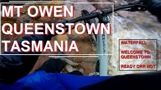 Mt Owen on a foggy, rainy day (Waterfall +...