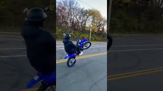 2022 yz85 BW #shorts