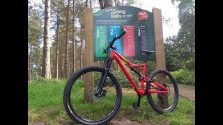 Mountain Biking in Thetford Forest - Sections...