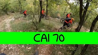MTB Monte Javello 12.11.2022 senitero CAI 70