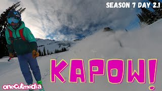POWDER at Whistler: Time to get your skiing...