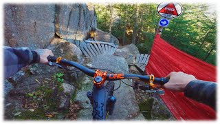 Riding some of the most legendary trails in...