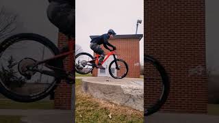 Bunny hop practice!  #mtb
