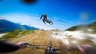 SCHRALPS In The ALPS!  First Ride in Snow