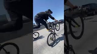 INSANE WHEELIE AT NYC RIDEOUT! #C100