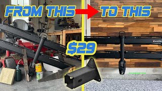 BUDGET WALL MOUNT FOR YOUR BIKE RACK / Is it...