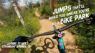 Bike Park Quality Jumps on Emerald Mountain:...