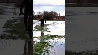 Dangerous waters ☢️ #mtb #shorts #viral...