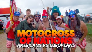 Americans vs Europeans at the 2022 Motocross...