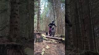Girls MTB ride!  #mtb #mountainbike #shorts