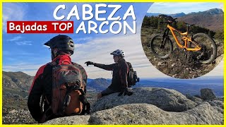 Bajadas MTB nuevas por CABEZA ARCÓN...