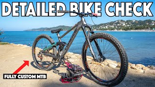 FULLY DETAILED BIKE CHECK ON MY SLOPEDURO MTB!!