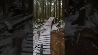 EPIC WOODWORK IN THE SNOW