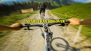 CHASING The CREW Down Alpine SWITCHBACKS