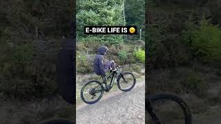 My bike climbs itself 