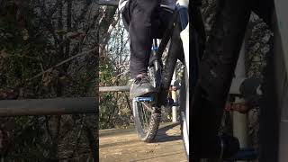 WINTER AIRBAG SESSION. #mtb
