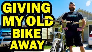 Giving My Old Bike Away